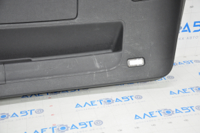 Lower tailgate trim Audi Q5 8R 09-17 black scratches, rubbed
