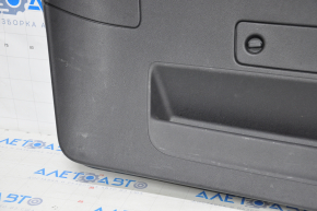 Lower tailgate trim Audi Q5 8R 09-17 black scratches, rubbed