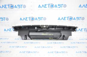 Audi Q5 8R 09-17 trunk opening trim black with chrome, rubbed butts, rubbed