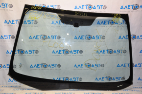 Subaru Forester 14-16 SJ windshield air at the top along the edge, sand, bumps