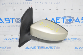 Side mirror left Ford Escape MK3 17-19 rest 5 pins, BSM, gold