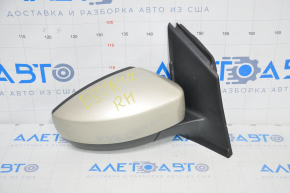 Side mirror right Ford Escape MK3 17-19 rest 5 pins, BSM, gold