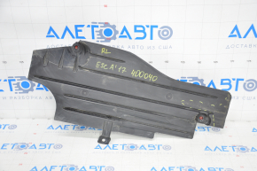 Bottom protection rear left Ford Escape MK3 13 - dented, worn