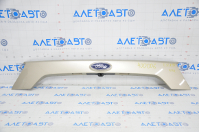 Upper trunk door molding with Ford Escape MK3 emblem 17-19 rest, under camera, broken fastening