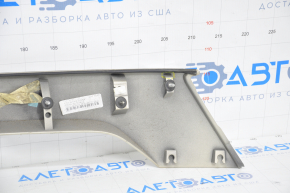 Upper trunk door molding with Ford Escape MK3 emblem 17-19 rest, under camera, broken fastening
