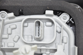 Left lamp Jeep Renegade 15-18 pre-rest black frame