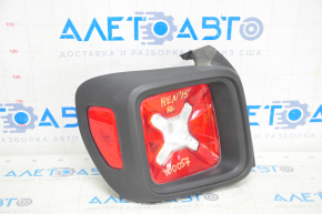 Left lamp Jeep Renegade 15-18 pre-rest black frame