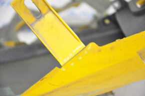 Rear bumper bare left fang Jeep Renegade 15- yellow, crack crepe