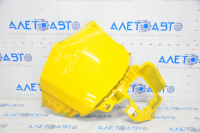 Rear bumper bare left fang Jeep Renegade 15- yellow, crack crepe