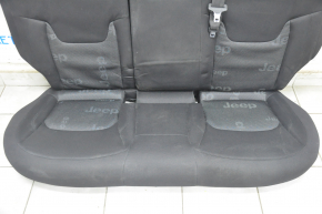 Rear row of seats 2nd row Jeep Renegade 15 - black cloth, for cleaning