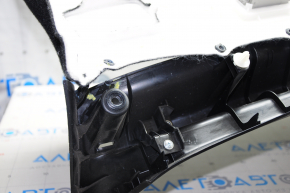 Lower trunk door trim Lexus RX350 RX450h 10-15 black, broken fasteners, scratches, without plugs, for dry cleaning