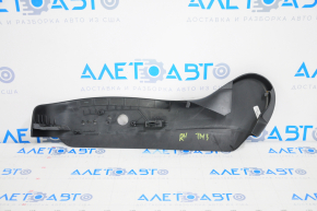 Side trim passenger seat right Tesla Model 3 18- black