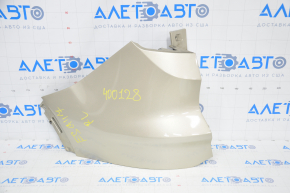 Rear bumper bare left Ford Escape MK3 17-19 rest golden