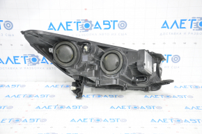 Front left headlight complete Ford Escape MK3 17-19 rest, halogen+led, light, sand, for polishing