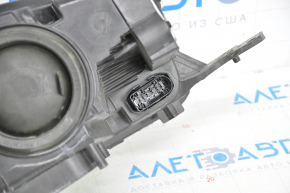 Front left headlight complete Ford Escape MK3 17-19 rest, halogen+led, light, sand, for polishing