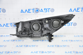 Front right headlight complete Ford Escape MK3 17-19 rest halogen+led light, sand, for polishing