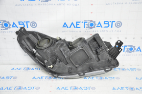 Front left headlight complete Ford Escape MK3 17-19 rest, halogen+led, light, sand, for polishing