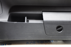 Lower trunk door trim VW Golf 15-21 5d black, rubbed