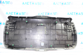 Lower trunk door trim Mazda CX-5 13-15 black, scratches, without plug, broken fastener