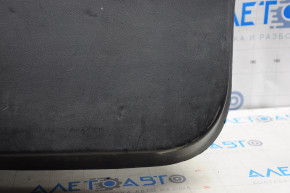 Lower trunk door trim Mazda CX-5 13-15 black, scratches, without plug, broken fastener