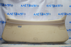 Lower trunk door trim Lexus RX350 RX450h 10-15 beige, broken crepe, scratches, for dry cleaning
