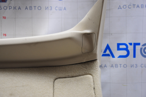 Lower trunk door trim Lexus RX350 RX450h 10-15 beige, broken crepe, scratches, for dry cleaning