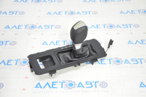 Gear knob with shifter cover Ford Escape MK3 17-19 rubber black