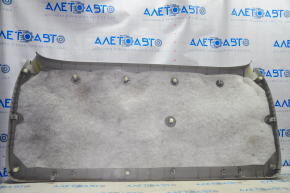 Lower trunk door trim Toyota Sienna 11-14 gray, rubbed