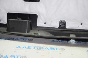 Lower tailgate trim GMC Terrain 10-17 black, broken fastener, scratches