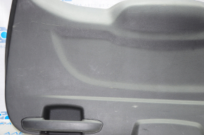 Lower trunk door trim Ford Escape MK3 13-16 prerest black, broken crepe, rubbed