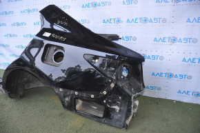 Quarter wing rear left Lexus ES300h ES350 13-18 black, pokes