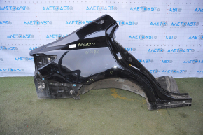 Quarter wing rear right Lexus ES300h ES350 13-18 black, pokes