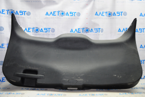 Lower tailgate trim Ford Edge 15-24 black, scratches, whitened plastic