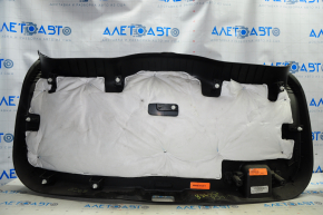 Lower tailgate trim Ford Edge 15-24 black, scratches, whitened plastic