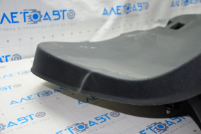 Lower tailgate trim Ford Edge 15-24 black, scratches, whitened plastic