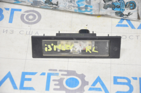 Rear bumper number plate light left BMW i3 14-21 cracked glass
