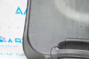 Trunk door trim Fiat 500L 14-19 black, scratches