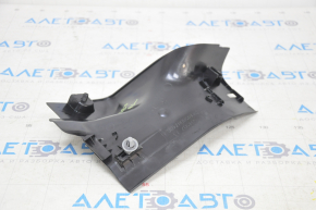 Door sill trim rear left BMW i3 14-20 black