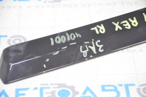 Rear window trim left rear BMW i3 14-20 black gloss, scratches
