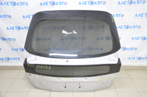 Naked trunk door with glass Toyota Prius 50 16-18 silver 1F7 without wiper