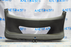 Lower tailgate trim Chevrolet Volt 11-15 dark gray, without plug, broken fastener, scratches