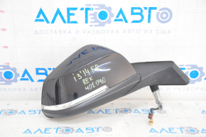 Right side mirror BMW i3 14-20 3+2 pins, heated, turn signal, black, seal dried out