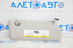 Left visor BMW i3 14-20 gray, dry cleanable