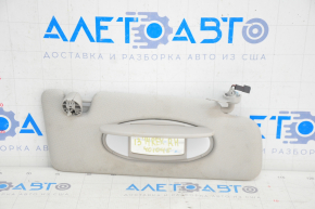 Right visor BMW i3 14-20 gray, dry cleanable
