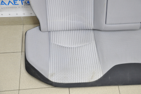 Rear row of seats 2nd row Toyota Prius 50 16-18 rag gray, for dry cleaning, fracture of foam plastic seat