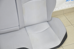 Rear row of seats 2nd row Toyota Prius 50 16-18 rag gray, for dry cleaning, fracture of foam plastic seat