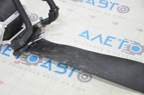 Seat belt rear right BMW i3 14-20 black, chemically treated