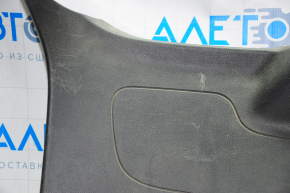 Lower boot door trim Ford Focus mk3 11-14 prerest 5d black, broken fastener, scratches