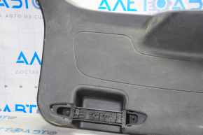 Lower trunk door trim Ford Focus mk3 11-14 prerest 5d black, scratches, without handles