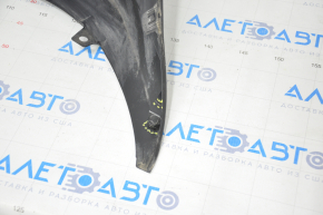 Rear bumper lip central Toyota Prius 50 16-18 structure, dented, scratches, fasteners torn